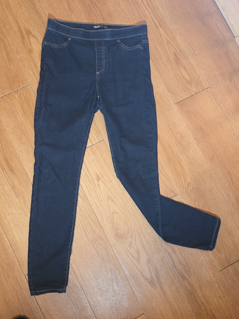 Dark Blue Women’s Stretch Denim Jeans - SIze M